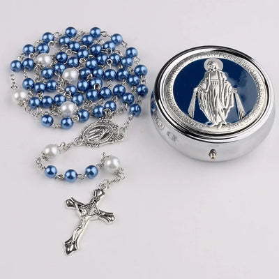 Clarisse - Rosary Beads with Case