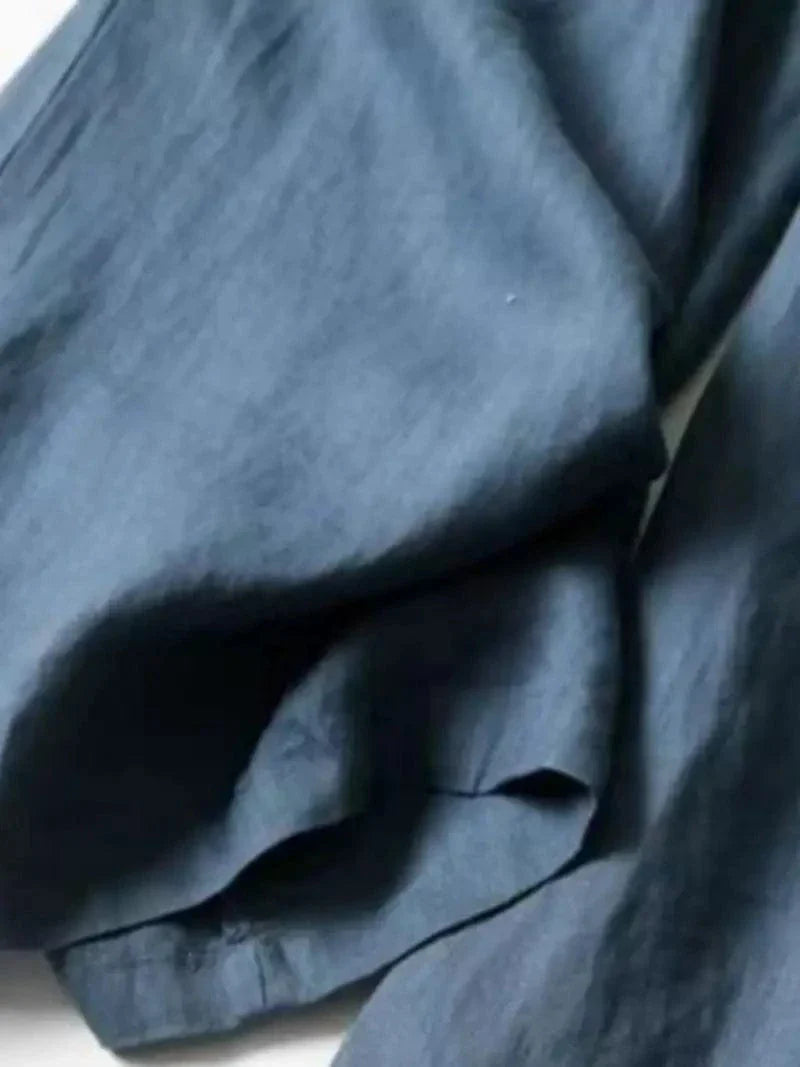 Anina Wide Leg Linen Pants