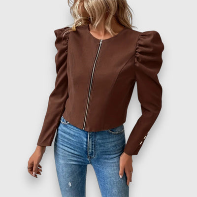 Léa – Women's puff-sleeved jacket