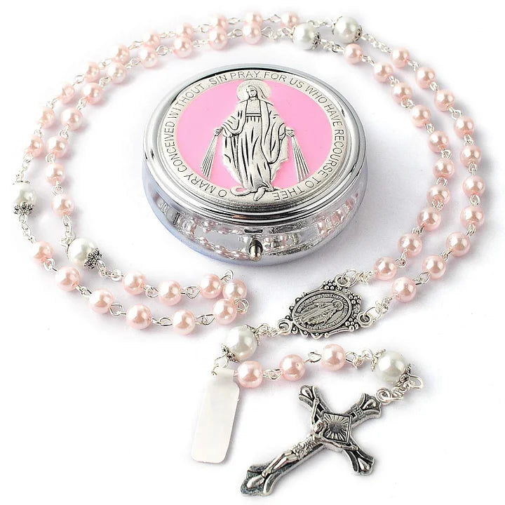 Clarisse - Rosary Beads with Case