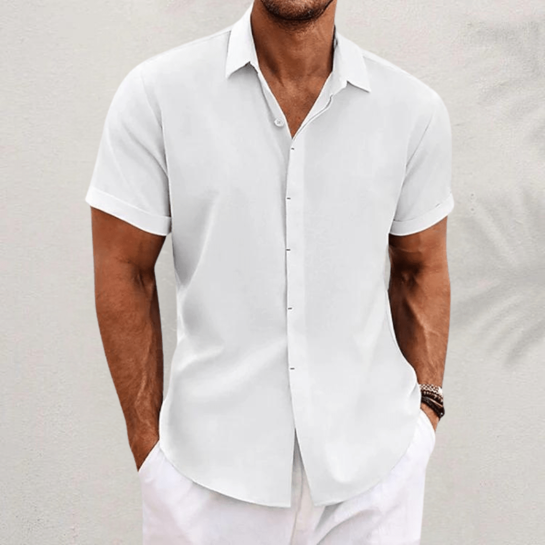 Aleandro Classic Linen Shirt