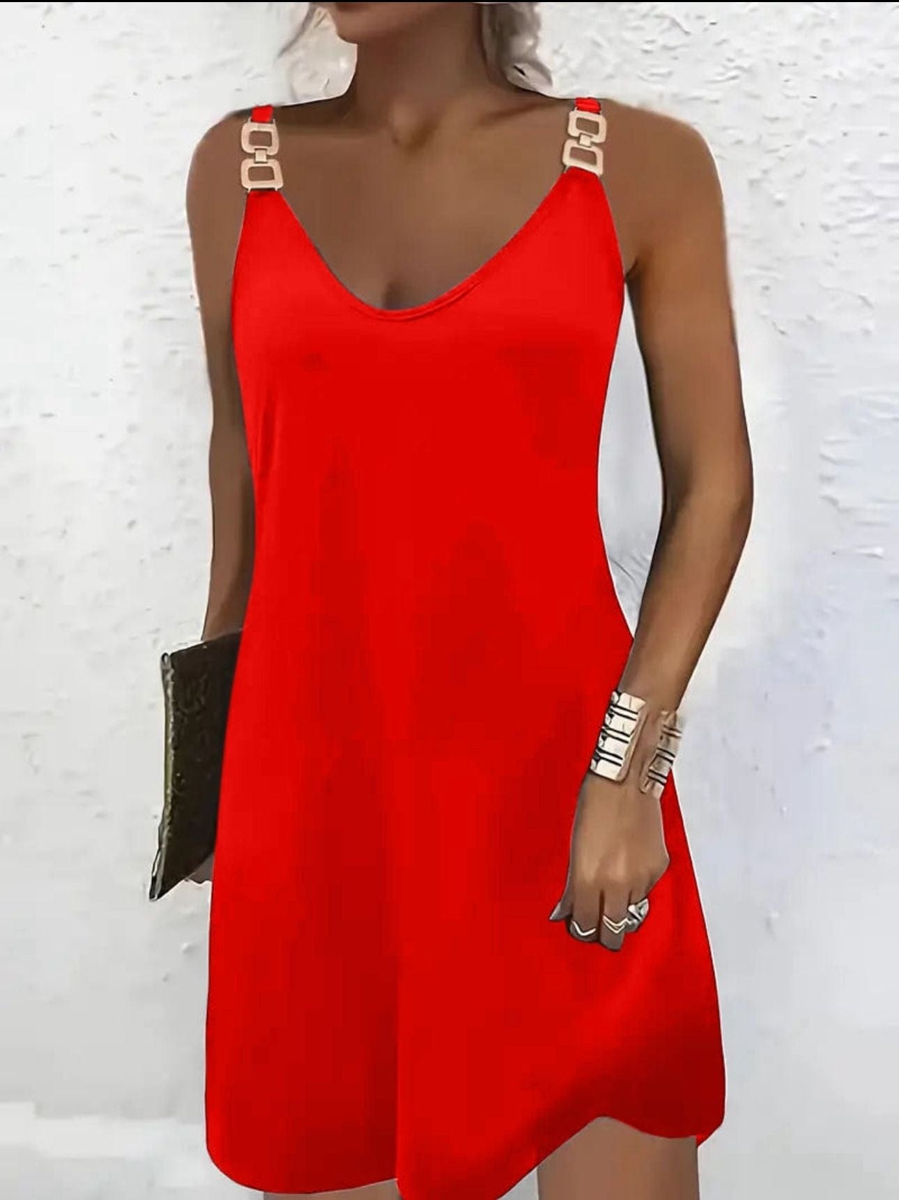 Valentina Chain Slip Dress