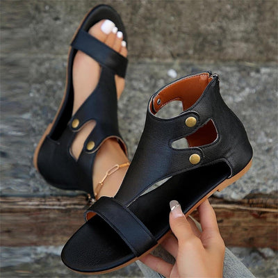 Eliana Orthopedic Leather Sandal