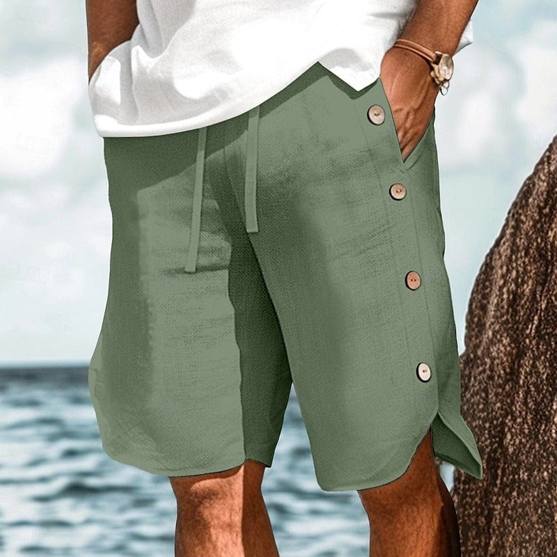 Henry Linen-Cotton Shorts