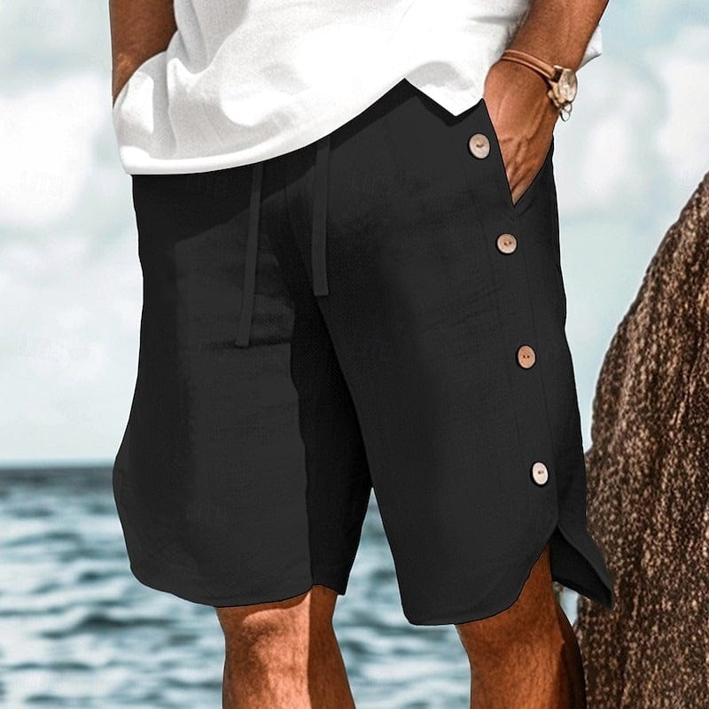 Henry Linen-Cotton Shorts