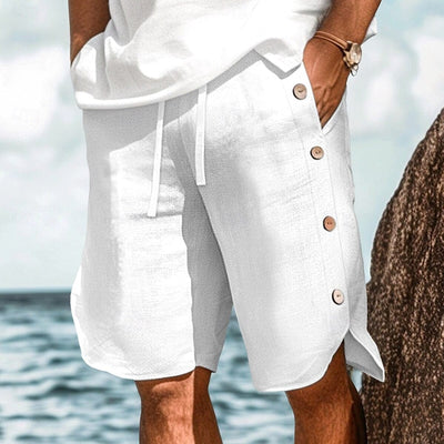 Henry Linen-Cotton Shorts