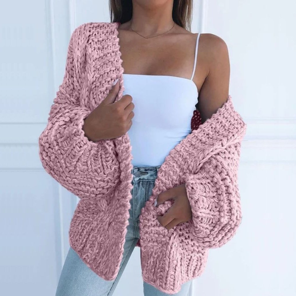 Daisy - Chunky Knit Relaxed Cardigan