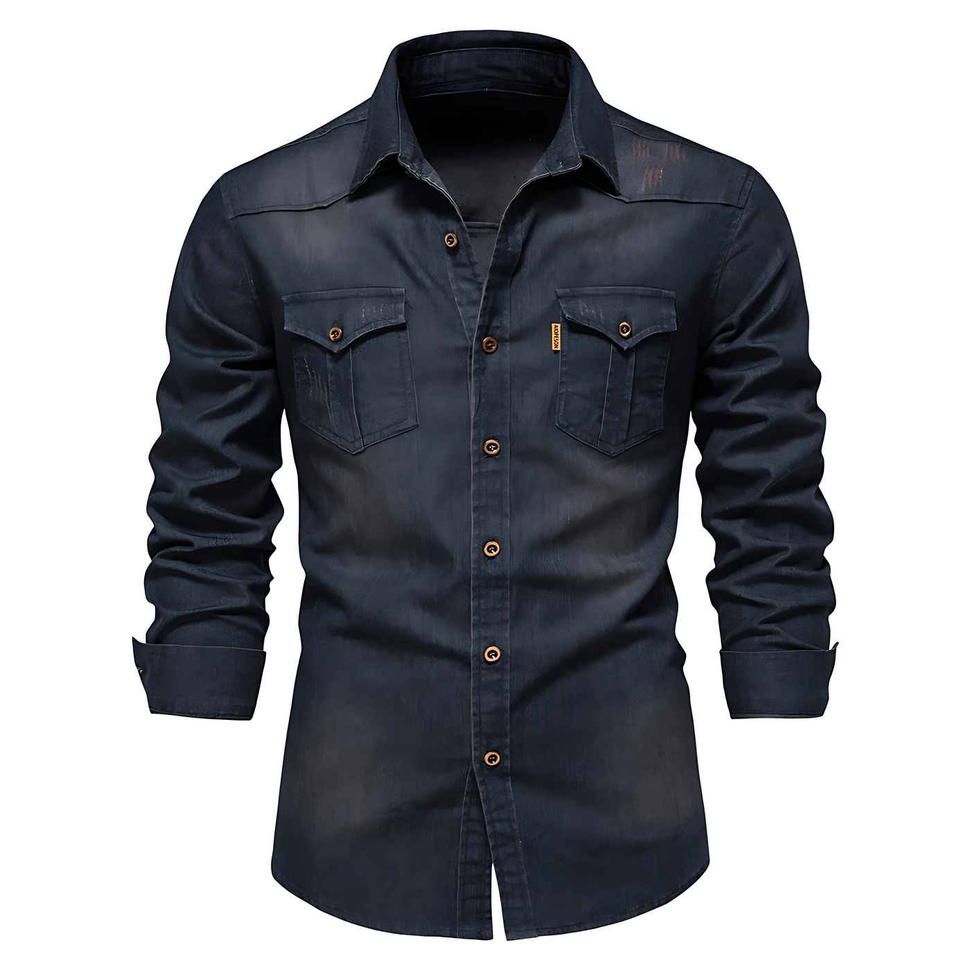 Elandro Washed Denim Shirt