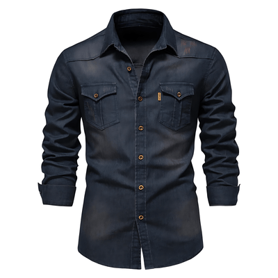 Elandro Washed Denim Shirt