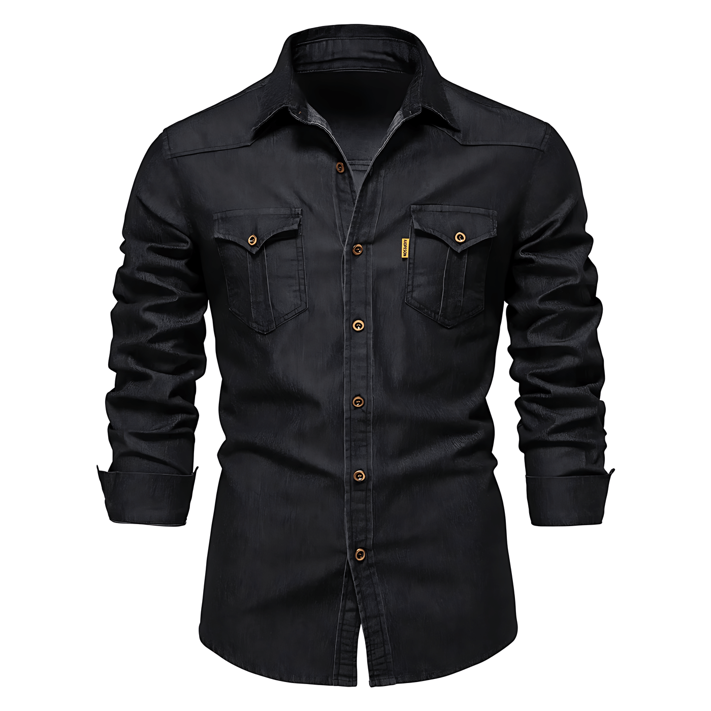 Elandro Washed Denim Shirt