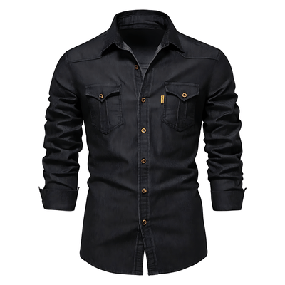 Elandro Washed Denim Shirt