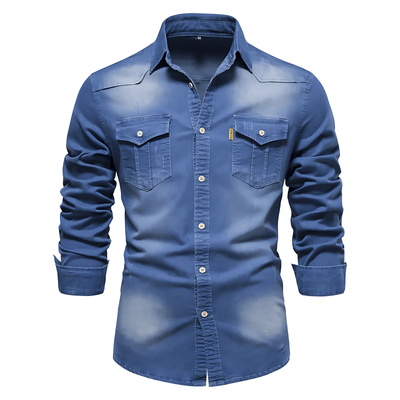 Elandro Washed Denim Shirt